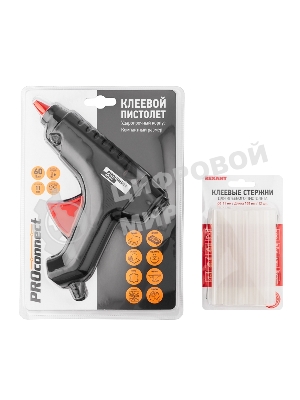 Набор ПК03 для творчества Rexant (пистолет 60 Вт, стержни 11 мм)