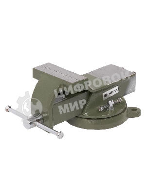 Тиски слесарные Сибртех 100 мм, стальные, поворотные