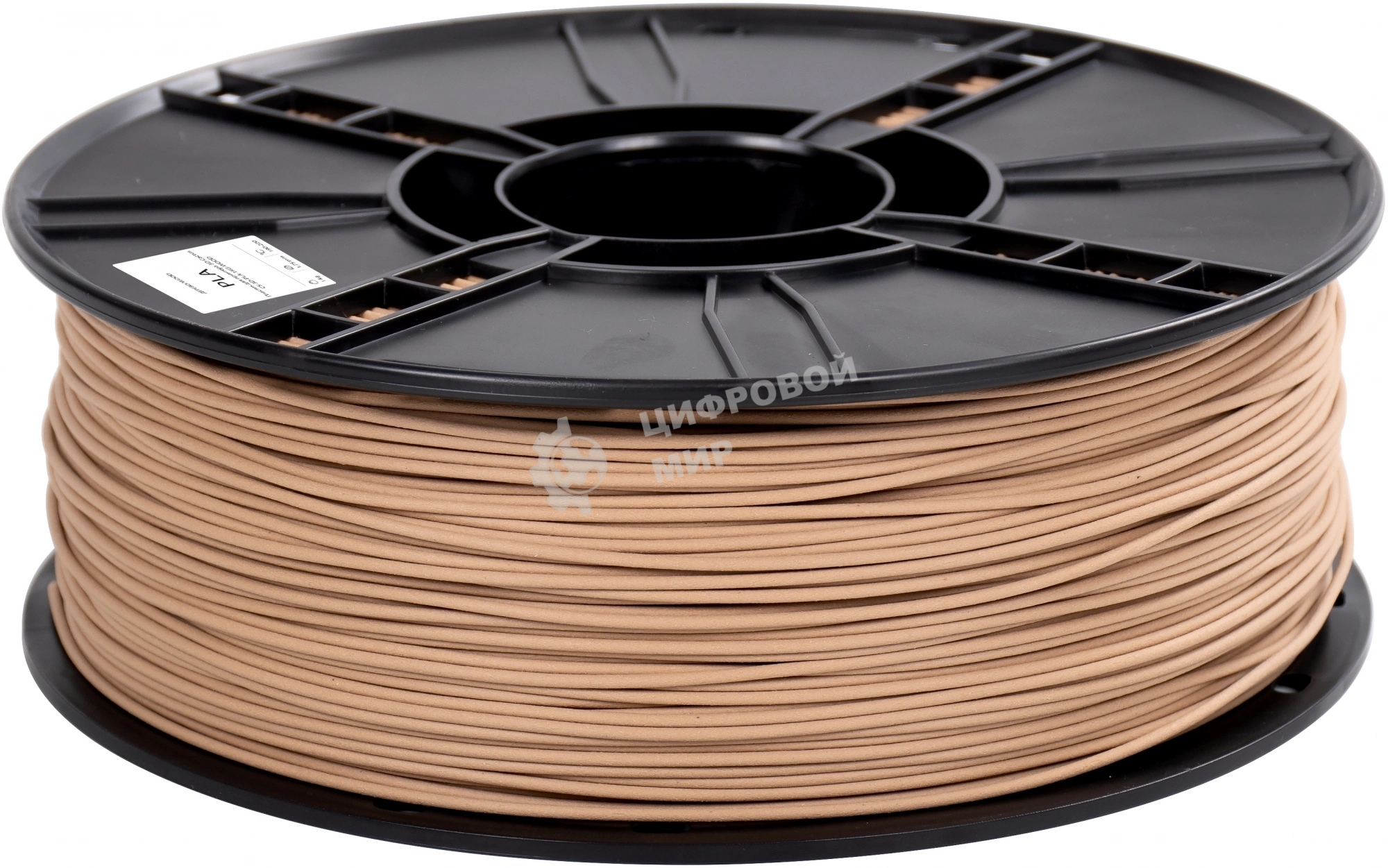 Пластик для принтера 3D Cactus CS-3D-PLA-1KG-WOOD PLA d1.75мм 1кг L326м 1цв.