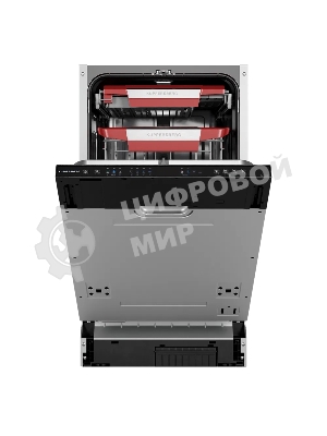 Встраиваемая посудомоечная машина Kuppersberg GLM 4581, черный, 44.8 см, 10 компл., 49 дБ, класс A+++