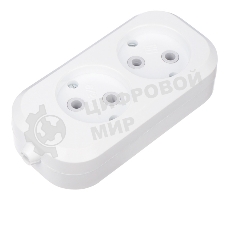 Колодка Rexant 2 гнезда без заземления