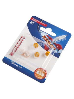 Соединитель для жил Rexant изолированный К-2, (d=0,4-0,9 мм), D=2,08мм (упак. 5 шт)