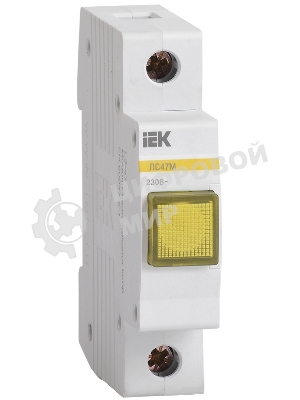 Лампа сигнальная ЛС-47М жел. IEK MLS20-230-K05