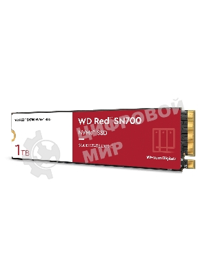 Накопитель SSD WD Red SN700, 1Tb, PCIe 3.0 x4, M.2 2280, NVMe, R/W 3430/3000