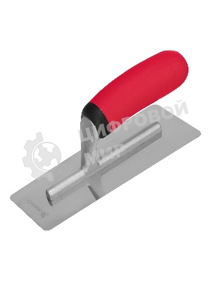 Кельма для венецианской штукатурки Matrix, нержавеющая сталь, 200 х 80 мм., 2-комп. ручка