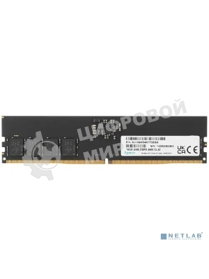 Оперативная память Apacer, DDR5, 16GB (1x16GB), 4800MHz, CL40, DIMM