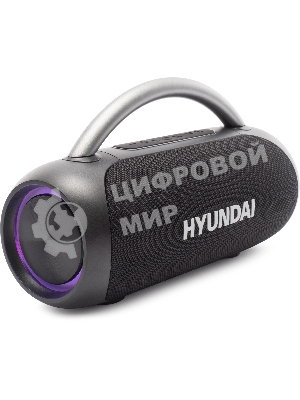 Колонка портативная Hyundai H-PS1026 черный 40W 2.0 BT 10м 1800mAh