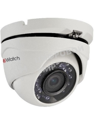 Камера видеонаблюдения HiWatch DS-T203(B) 2.8-2.8мм HD-CVI HD-TVI цветная корп.:белый