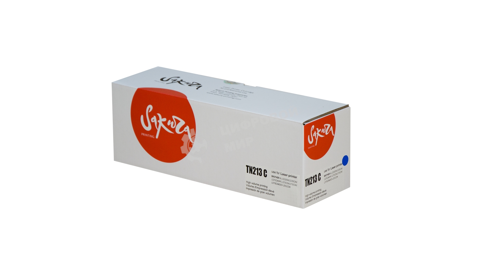 Картридж лазерный Sakura TN213C для Brother DCP-L3550CDW/DCP-L3550/HL-L3230CDW/HL-L3230/MFC-L3770CDW/MFC-L3770, синий, 1300 к.