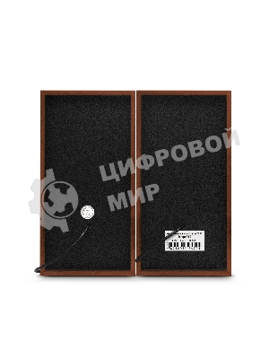 Акустическая система 2.0 ExeGate EX287058RUS Tango 312 (питание USB, 2х3Вт (6 Вт RMS), 80-20000Гц, светлое дерево)