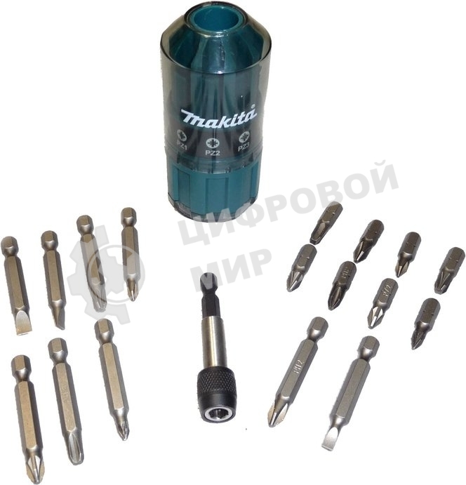 Набор бит Makita B-28896 (18 пред.) для шуруповертов