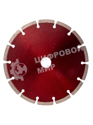 Диск Matrix алмазный отрезной сегментный, 180x22,2 мм, сухая резка Professional