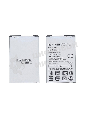 Аккумуляторная батарея BL-41A1H для LG Optimus F60 2100mAh 3,8V