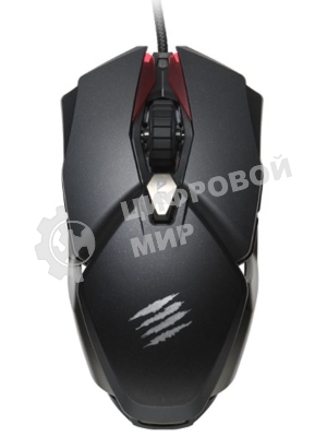 Мышь проводная Mad Catz B.A.T. 6+ черный, 16000 dpi, USB, кнопки - 10