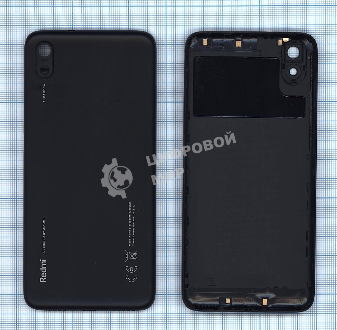Задняя крышка для Xiaomi Redmi 7A черный