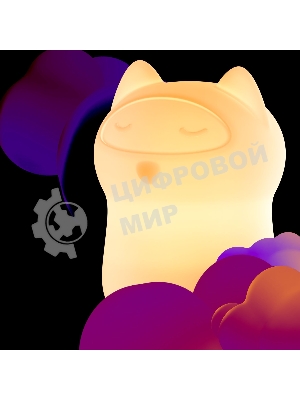 Умный детский ночник Кошка, товарный знак SBER SBDV-00125