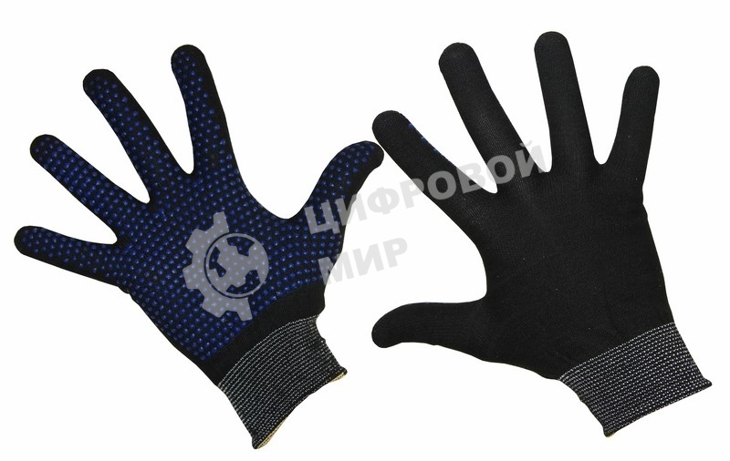 Перчатки нейлоновые Rexant с частичным покрытием ладони и пальцев 