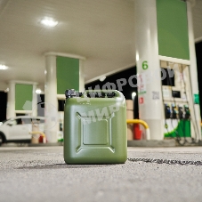 Канистра Rexant для ГСМ и технических жидкостей, вертикальная 20 л, пластиковая, усиленная