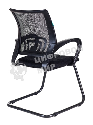 Кресло Бюрократ CH-695N-AV/B/TW-11 черный, экокожа, 120 кг, механизм качания