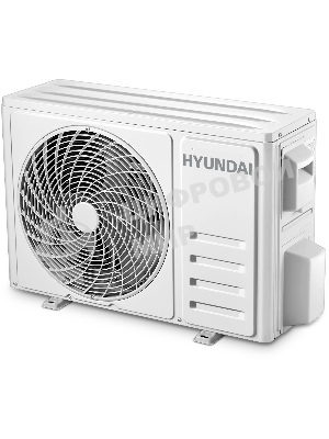 Кондиционер сплит-система Hyundai HAC-24i/T-PRO инвертор, 24000 BTU, 70 м², 31/47 дБ, охлаждение, обогрев, осушение, белый