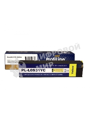 Картридж струйный ProfiLine PL-L0S31YC (№976Y) для принтеров HP PageWide-Pro 552/577/P55250/P57750 с чернилами Yellow