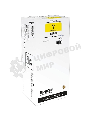 Картридж струйный Epson C13T878440 желтый (50000 стр. 425.7 мл) для WorkForce WF-R5190DTW WF-R5190, WF-R5690DTWF WF-R5690