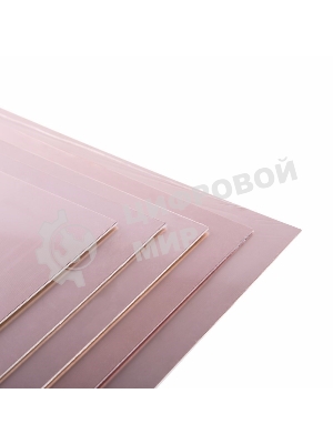 Стеклотекстолит 1-сторонний Rexant 200x300x1.5 мм 35/00 (35 мкм)