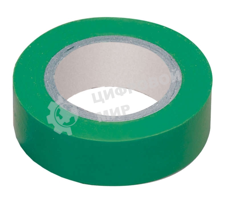 Изолента ПВХ 15 мм (рул. 20м) OIT-B15-20/G зел. ОНЛАЙТ 71680