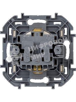 Розетка 2К+З немецкий стандарт 16А 250 В слоновая кость