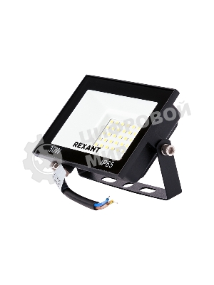 Прожектор Rexant СДО 30 Вт 2400 Лм 4000 K черный корпус