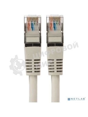 Пaтч-корд U/UTP Rexant, cat.5e, RJ45-RJ45, неэкранированный, LSZH серый, 1,5м