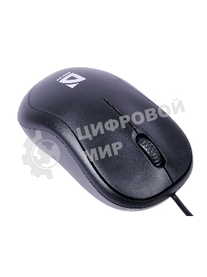 Мышь проводная Defender Patch MS-759 черный, 1000 dpi, USB, кнопки - 3