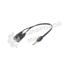 Переходник Defender Headset Jack 2x3.5jack - 3.5 4pin jack 0,15м