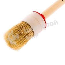 Кисть круглая MTX 82080 №10 (40 мм), натуральная щетина, деревянная рукоятка