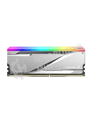 Оперативная память NETAC, DDR5, 32GB (2x16 GB), 7600 MHz, CL36, DIMM, ECC, радиатор, RGB, серебристый