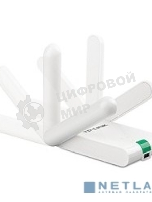 Сетевой адаптер TP-Link SOHO TL-WN822N Адаптер W300M High-Power Wireless USB Adapter, 2x2 MIMO, 802.11n