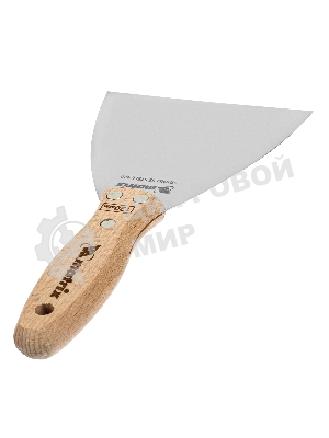 Шпательная лопатка Matrix из нержавеющей стали, 120 мм, буковая рукоятка, EFP