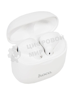 Наушники TWS Hoco ES56 белый, вкладыши, Bluetooth, до 4 ч.