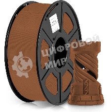 Пластик для принтера 3D Cactus CS-3D-PETG-1KG-COFFEE PETG d1.75мм 1кг L316м 1цв.
