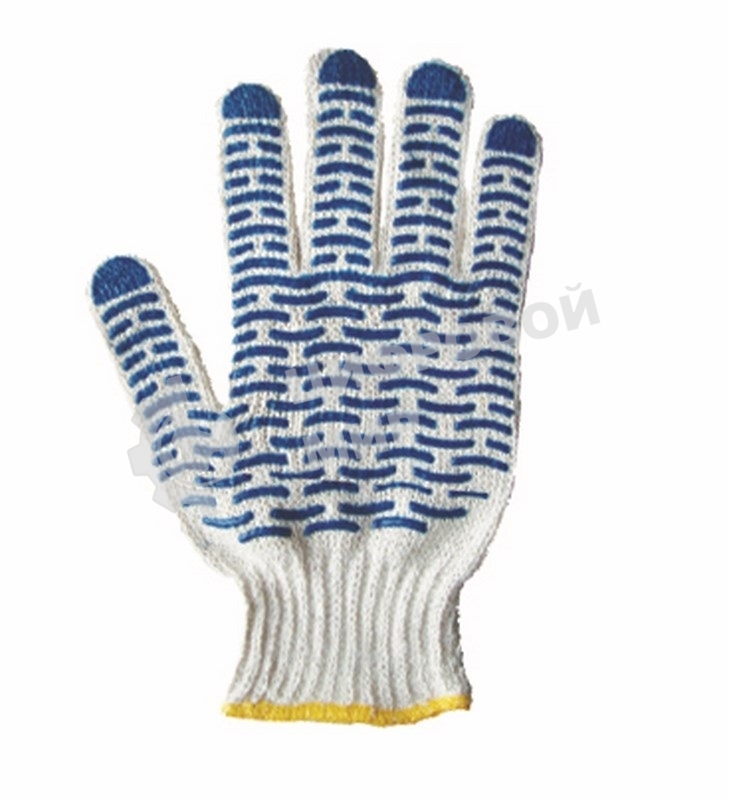 Перчатки Rexant х/б с покрытием ПВХ (