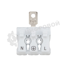 Клемма пружинная соединительная Rexant КСП 3-полюсная с заземлением и с монтажными ножками (100 шт./уп.)