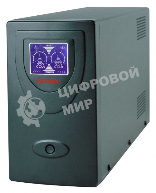 Источник бесперебойного питания DKC INFOLCD2000SI ИБП Info LCD 2000В.А IEC (2) Schuko (2) USB + RJ45