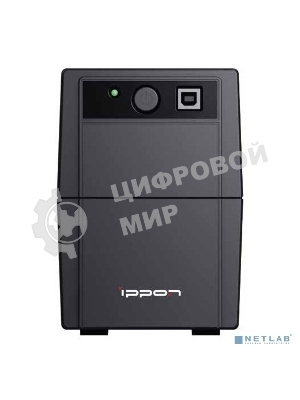 Источник бесперебойного питания Ippon Back Basic 1050S Euro 600Вт 1050ВА черный