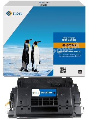 Картридж лазерный G&G GG-CC364X черный (24000 стр.) для HP LJ P4015/P4515