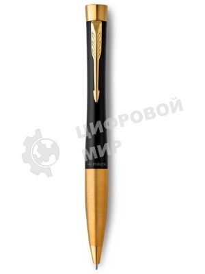 Ручка шариковая Parker Urban Core K314 (CW2143640) Muted Black GT M, синие чернила, подарочная коробка