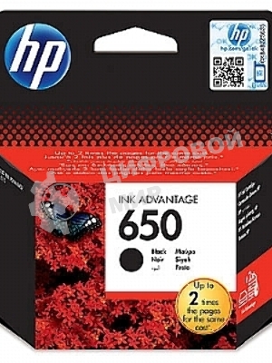 Картридж струйный HP 650 CZ101AE черный для HP DJ IA 2515