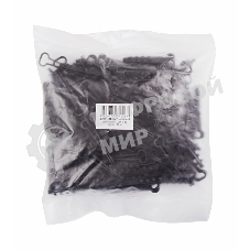 Дюбель-хомут нейлоновый прямоугольный PROconnect 5-10 мм, черный, упаковка 100 шт.