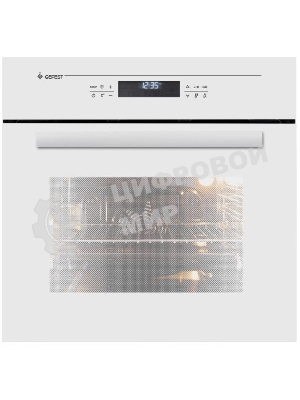 Духовой шкаф электрический Gefest ЭДВ ДА 622-04 БS белый, встраиваемый