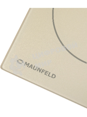 Индукционная варочная панель Maunfeld EVI.453-BG, конфорок: 3 шт., стеклокерамика, независимая, бежевый