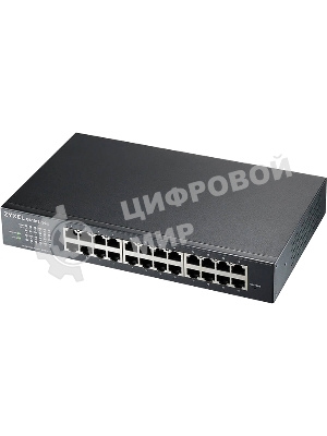 Коммутатор гибридный Smart L2Zyxel NebulaFlex GS1915-24E, rack 19